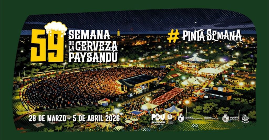 Ya estan a la venta on line los abonos para la 59° semana de la cerveza en Pasandú