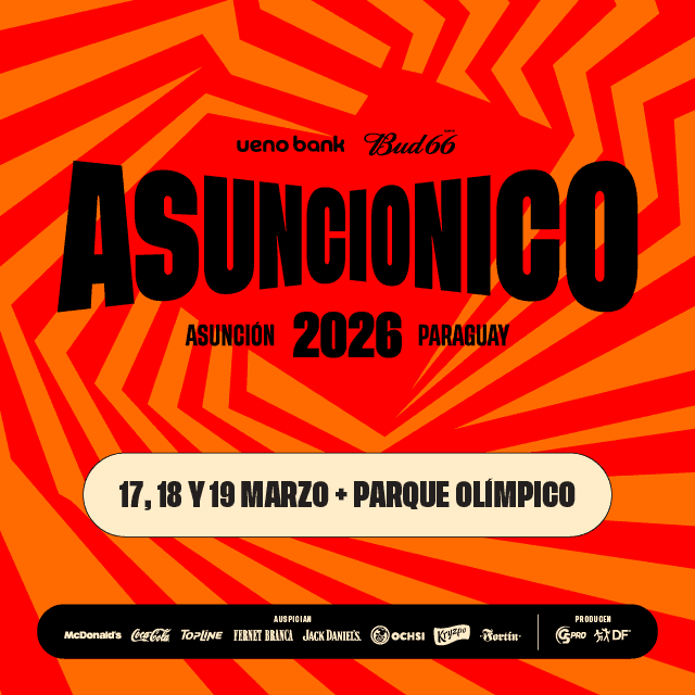 Asunciónico 6°ta.Edición.El festival de Festivales en Paraguay.Tickets on line!
