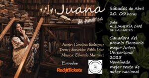 Juan de América reestrena en Abril de 2026