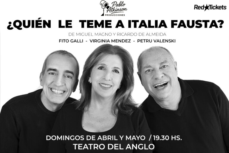 Obra que reestrena en Teatro El Anglo