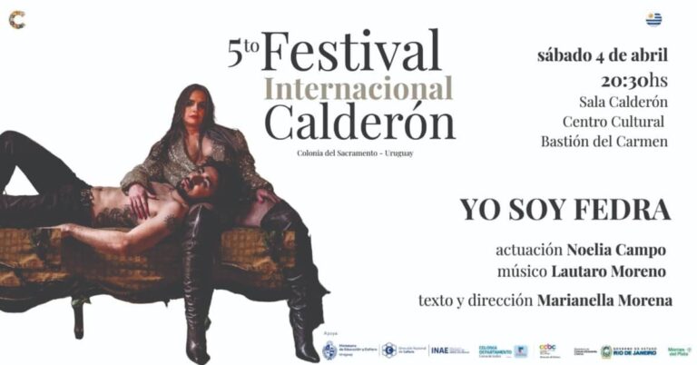 5°ta. Edición del Festival de teatro Calderón. Ticktes on line!