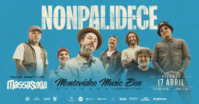 Nonpalidece regresa este 2026 en gira .Fechas y tickets on line!