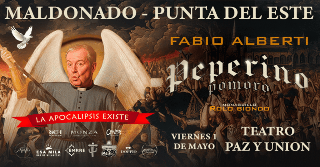 Peperino Pomoro en gira 2026 Uruguay