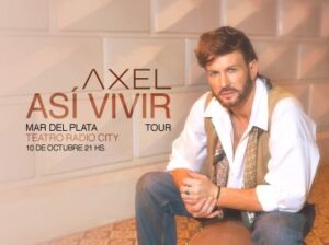 La muy esperada gira de Axel por LATAM en 2026.