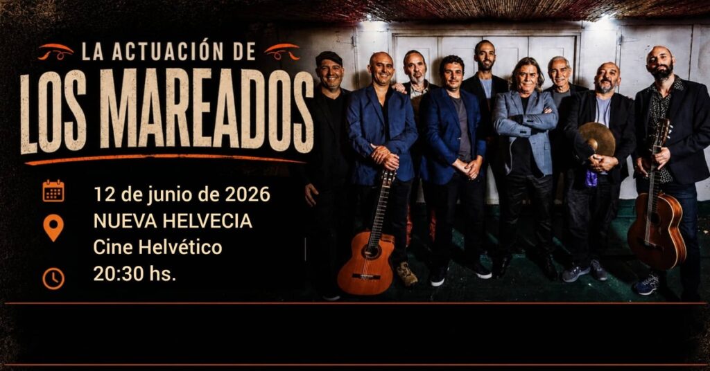 El Grupo Los Mareados lleva tango y Murga a Elvecia en junio 2026