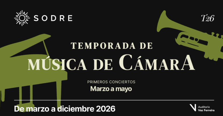 Temporada de música de cámara Sodre Montevideo