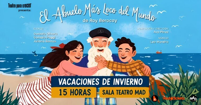 El Abuelo mas loco para disfrutar estas vacaciones….TicketsGO!