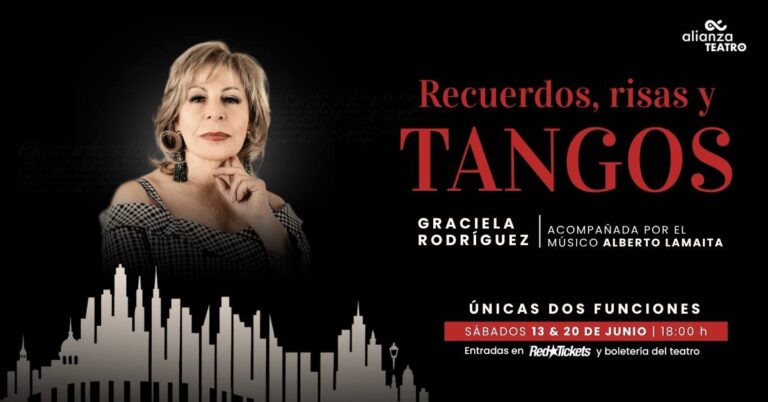 Graciela Rodriguez…su vida…sus tangos….reserva con TicketsGO!