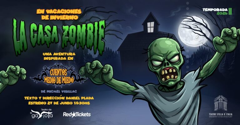 La Casa Zombie…musical interactivo y Ciudad Esmeralda.Anticipadas TicketsGO!