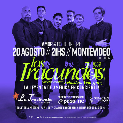 Los Iracundos en Melo,Maldonado,Artigas y Montevideo