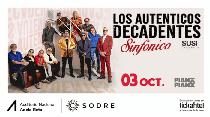 Auténticos Decadentes y Los Caligaris celebrando 30 años .TicketsGO!