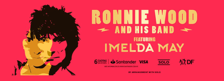 El Stone Ronnie Wod regresa en gira  a la Región.Anticipadas on line!!!