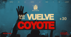 Regresa Coyote + 30…anticipadas on line!!!