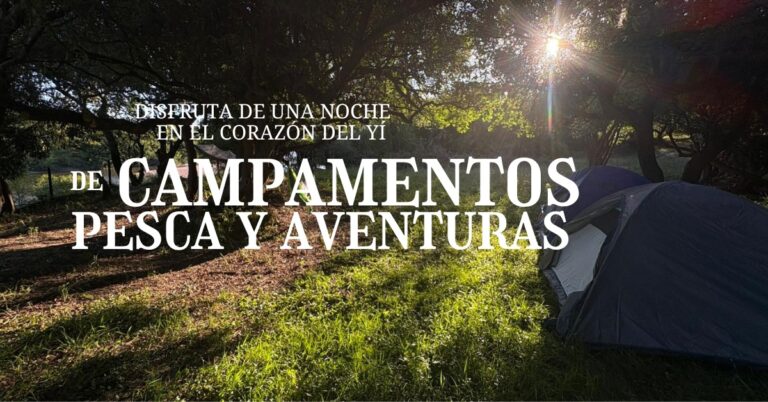 Campamentos de pesca en el Río Yí y algo mas…Reservas on line