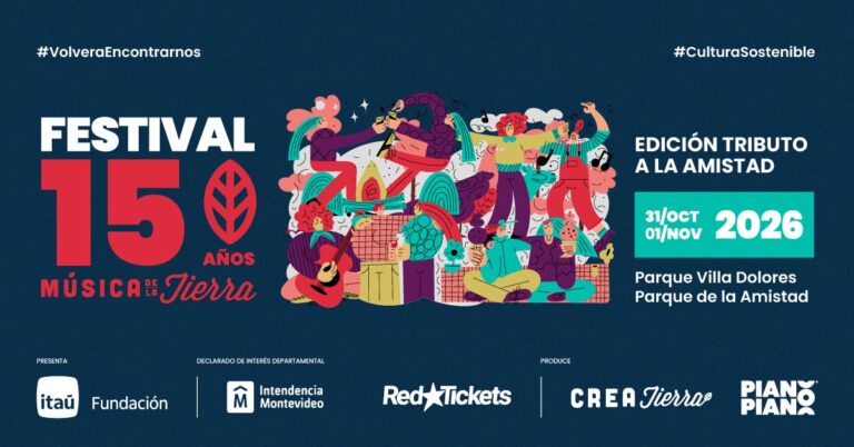 Anticipamos grilla y entradas para on line para disfrutar  El 15 Festival Música de La Tierra