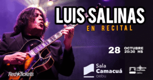 Luis Salinas regresa a Montevideo con una noche de música y virtuosismo.Anticipadas on line!!