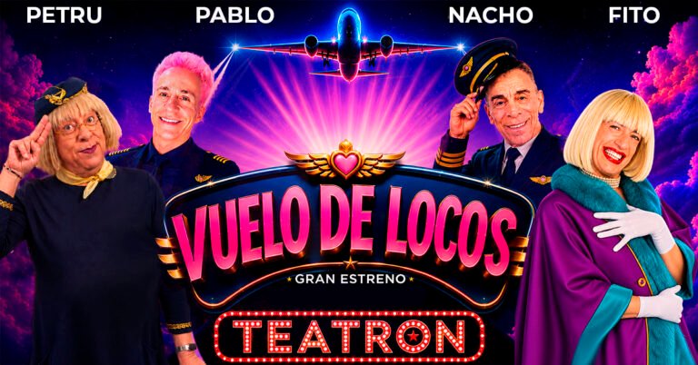 Humorísimas presenta Vuelo de Locos.Reservá hoy mismo on line!!!